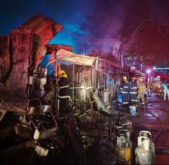 Early morning fire in QC yields three casualties