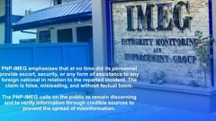 PNP-IMEG rejects Subic escort claims