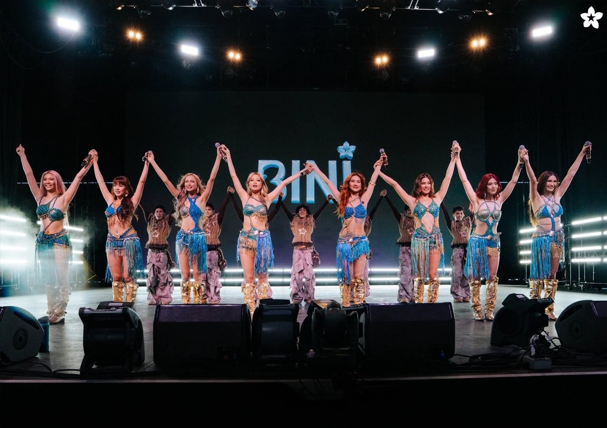 BINI at the Mojave Stage of Coachella 2026.
