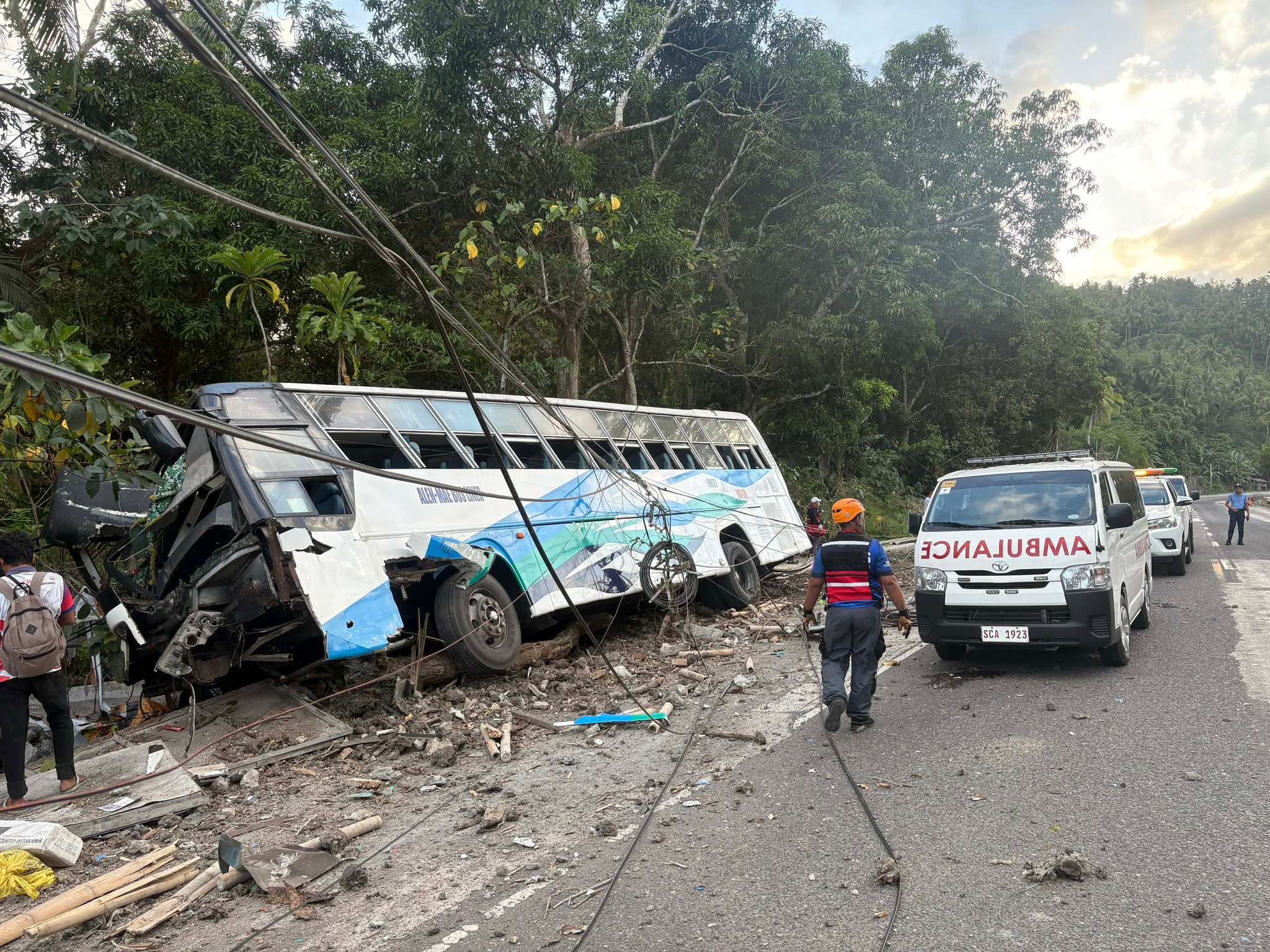 LTFRB issues show cause order vs bus operator in CamSur crash