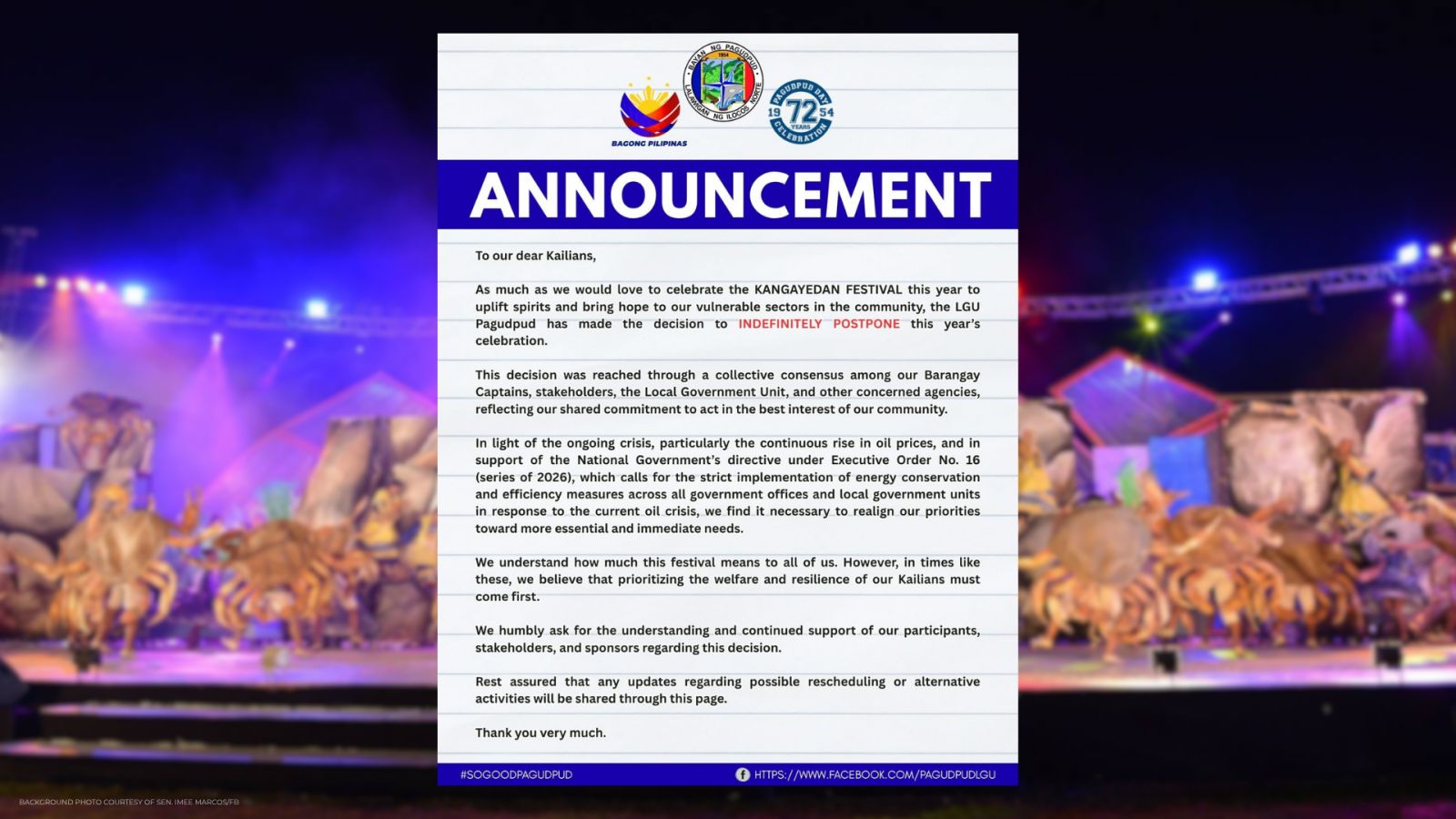 Pagudpud town joins list of LGUs suspending fiesta celebrations amid conservation push