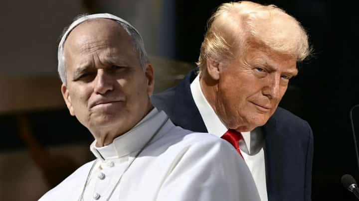 Pope says he regrets his remarks interpreted as a debate with Trump