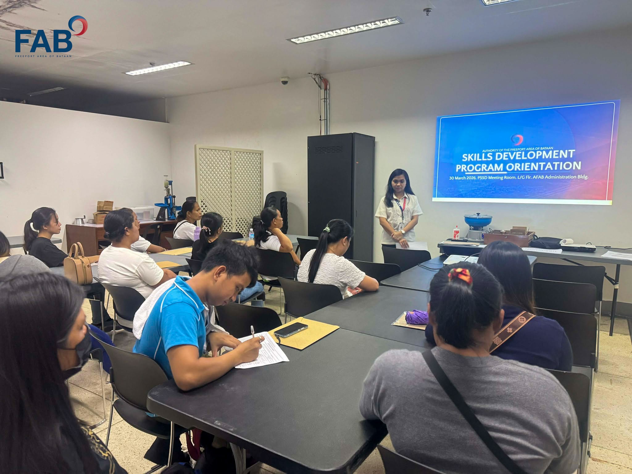 14 trainees undergo Skills Development Training Program in Bataan Freeport