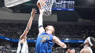 NIKOLA Jokic puts on a show in the first half to lead the Denver Nuggets to a 128-118 win over the San Antonio Spurs in the final day of the regular season of the NBA.