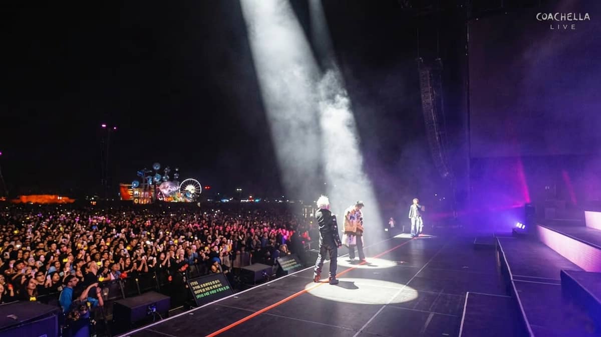 A HISTORIC night at the desert with members Taeyang, G-Dragon and Daesung.