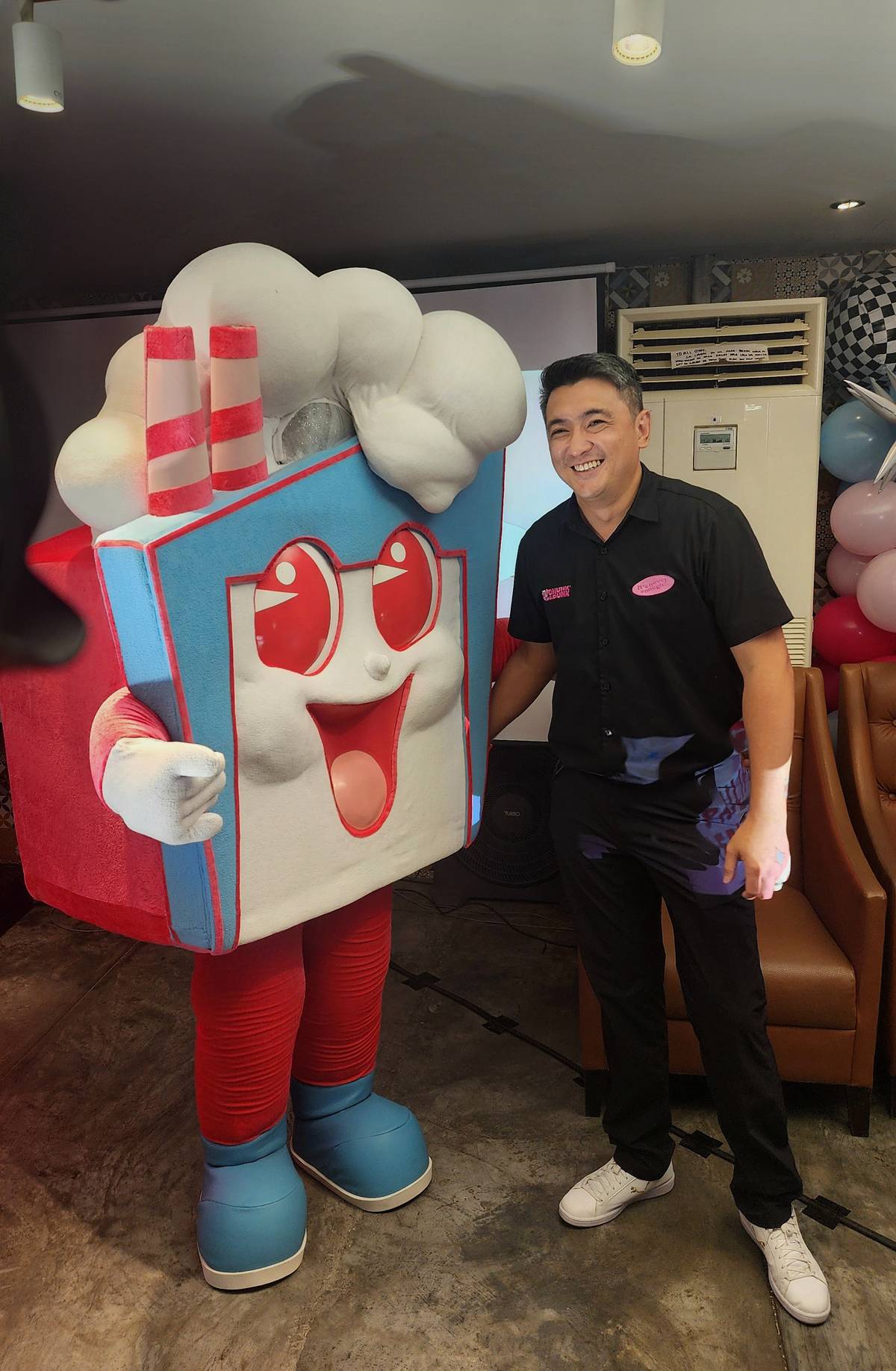 LESTER Edward Lim brings Chunk & Dunk croffles to the Philippines.