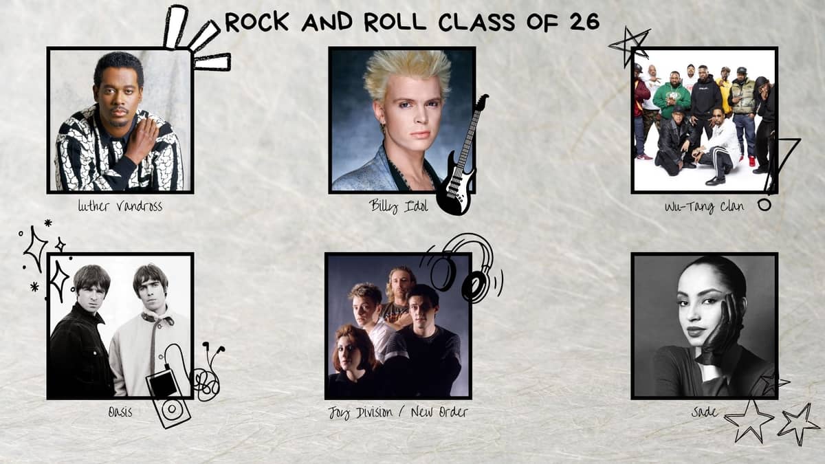 Icon Genras Rock Hall Class of 2026: The icons who shaped generations of sound