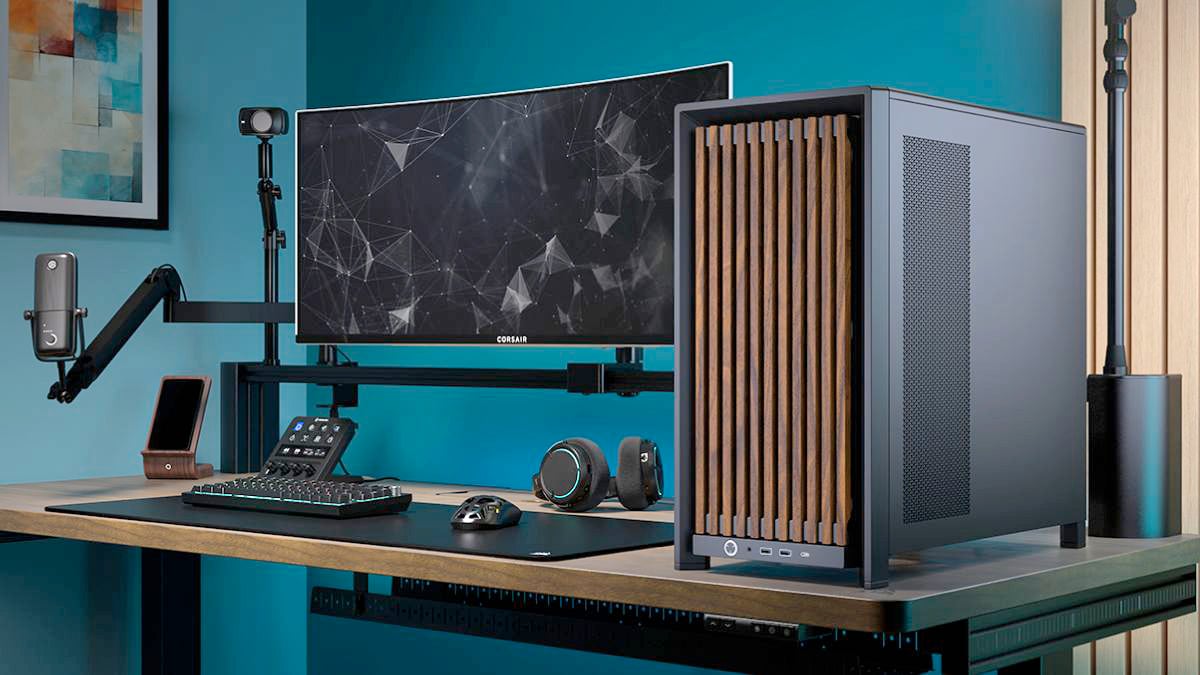RGB or wood? Corsair’s new cases let builders choose