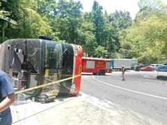 1 dead, 20 injured as bus overturns in Misamis Occidental