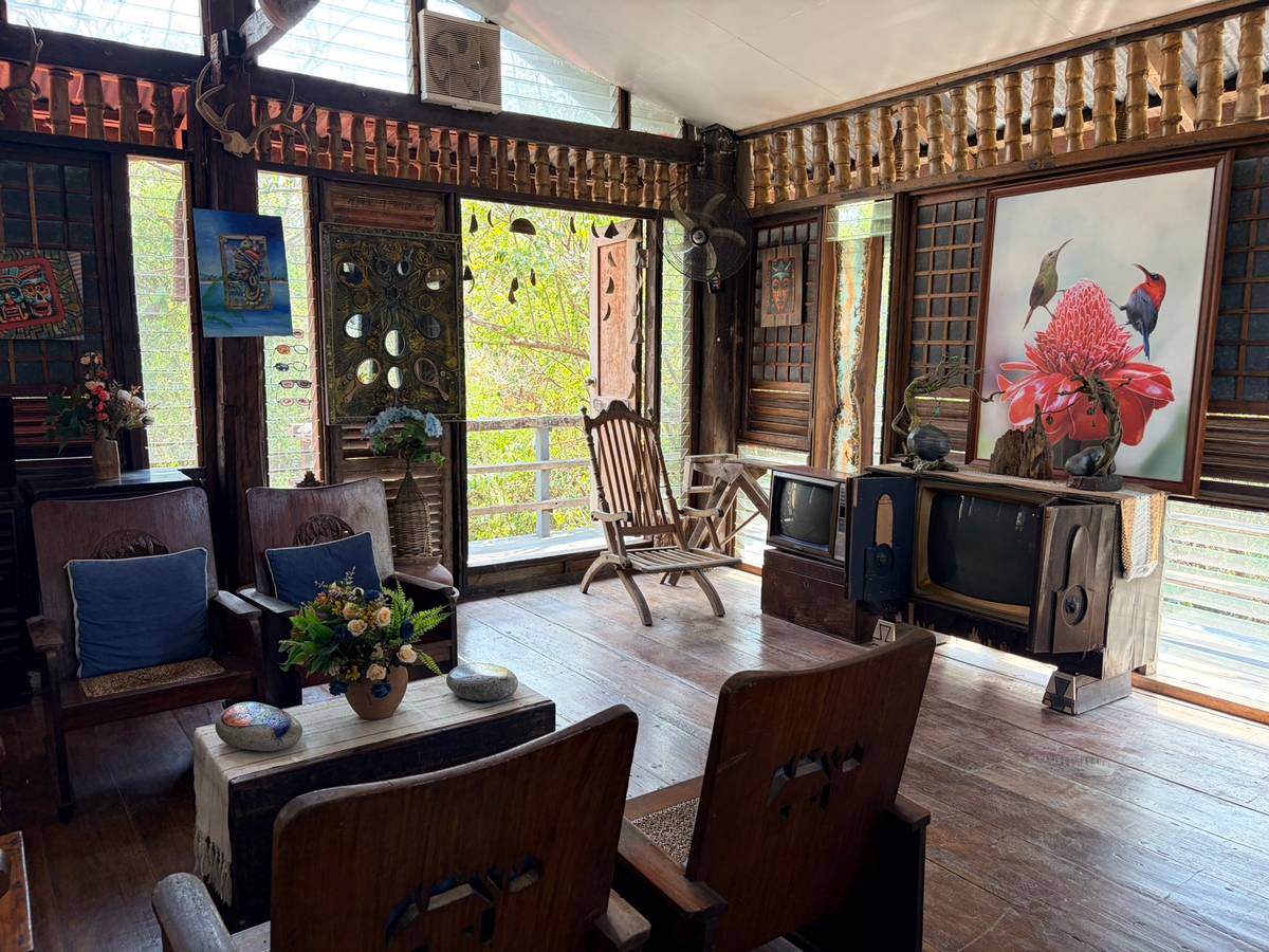 BAHAY na Bato offers a glimpse of an old Ilocano house, preserving its form and details