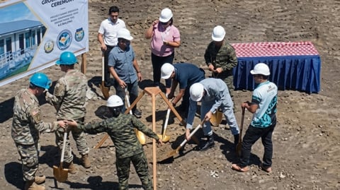AFP, U.S. forces build classrooms, provide healthcare
