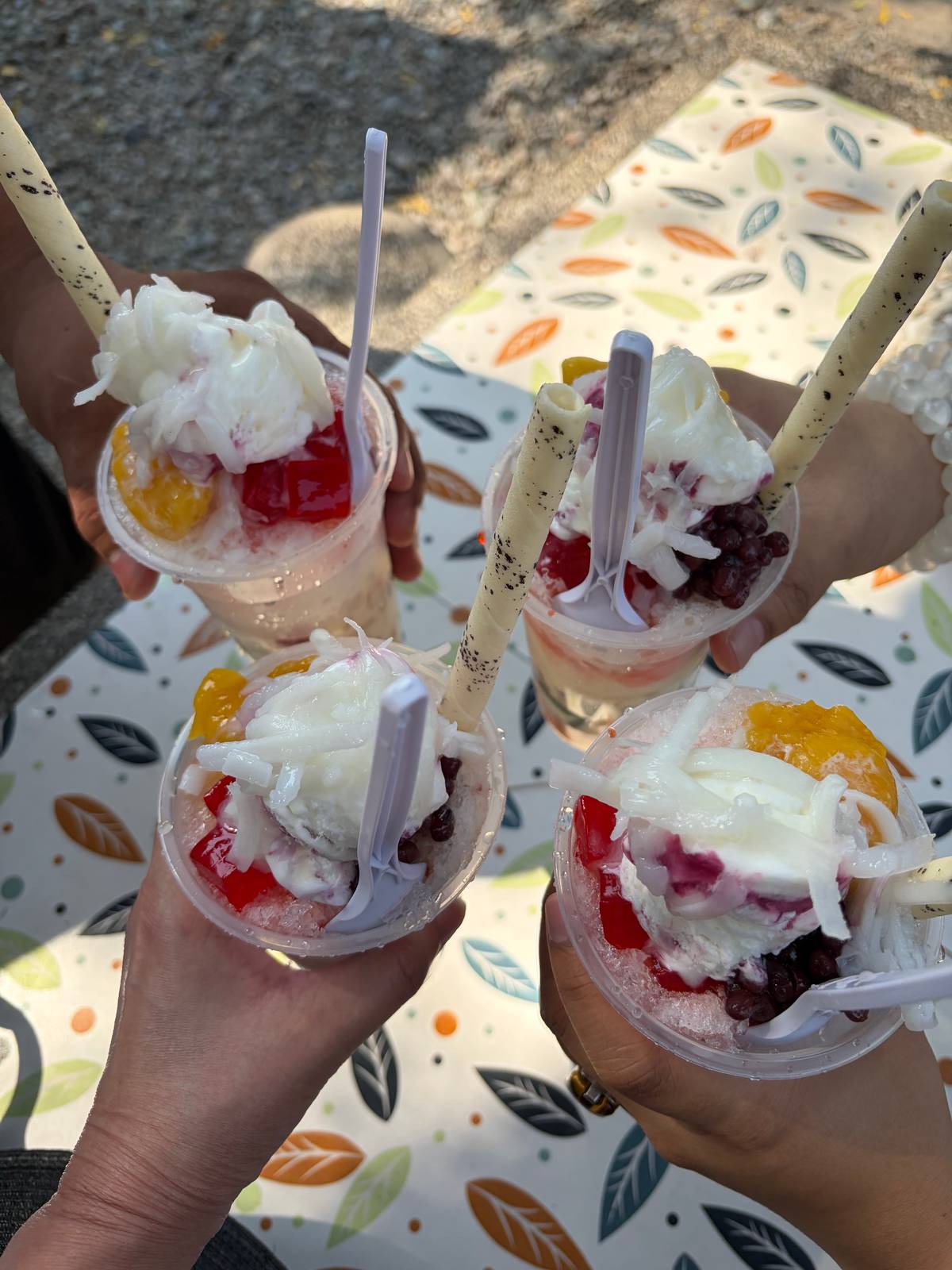HALO-HALO: A refreshing halo-halo made with local ingredients that makes your visit a little bit more sweeter and refreshing.