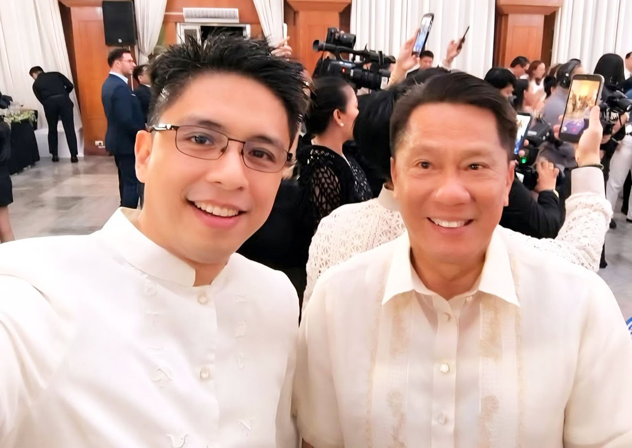 JULES Yu with Cebu City Mayor Nestor Archival.