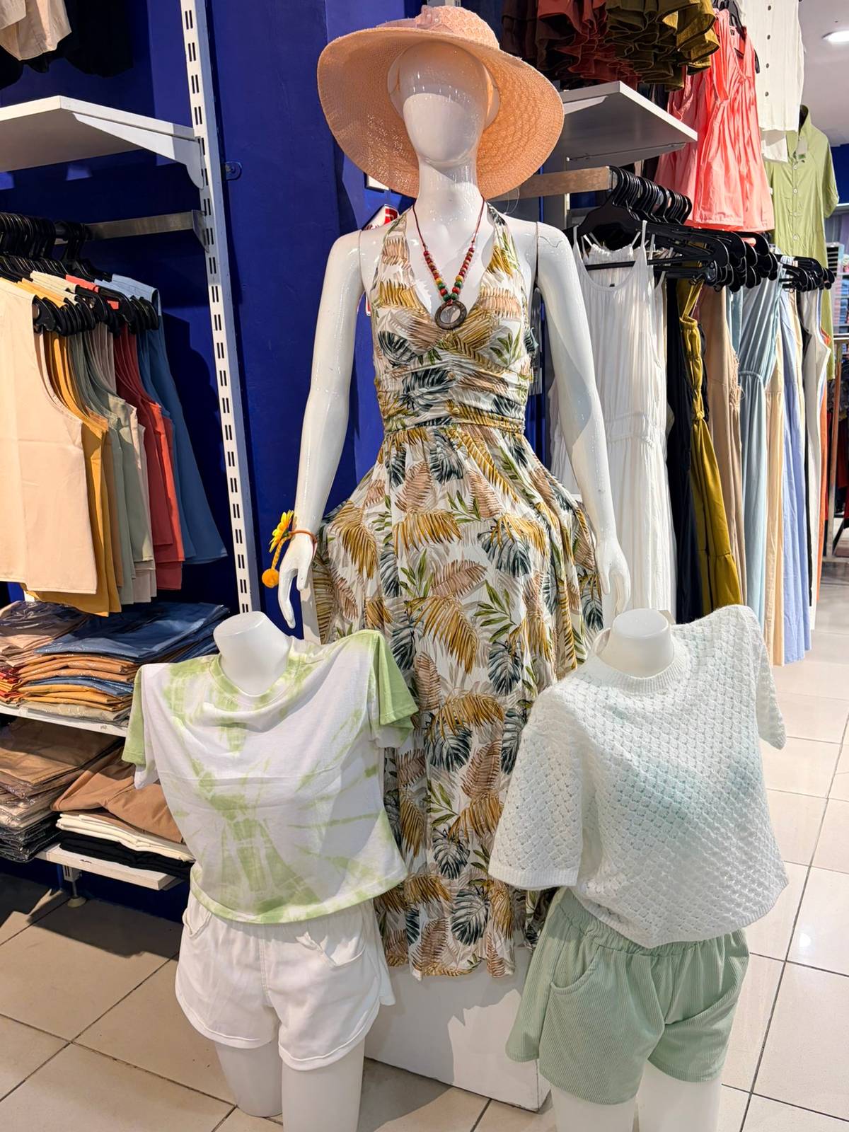 EASY dresses and crop tops keep summer light and effortless.