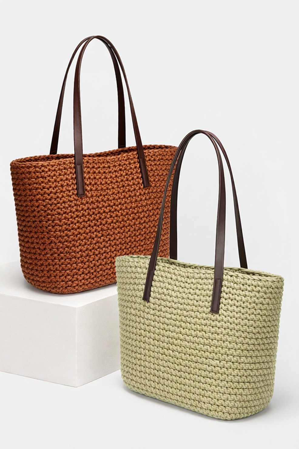 Parisian Mallie woven tote
