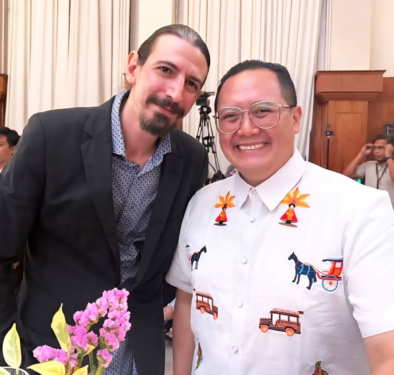 THEO Konstantinidou and Josef Chiongbian.