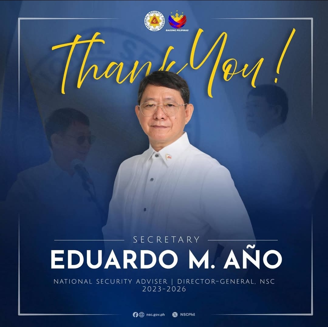 Año retires as national security adviser, cites health
