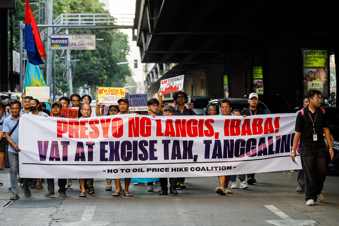 Transport strike in Manila