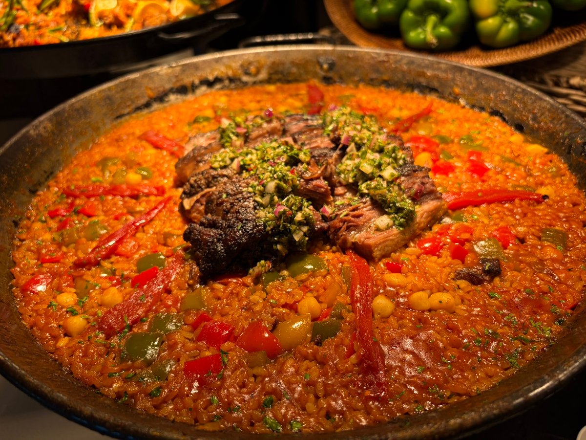 BEEF Paella.