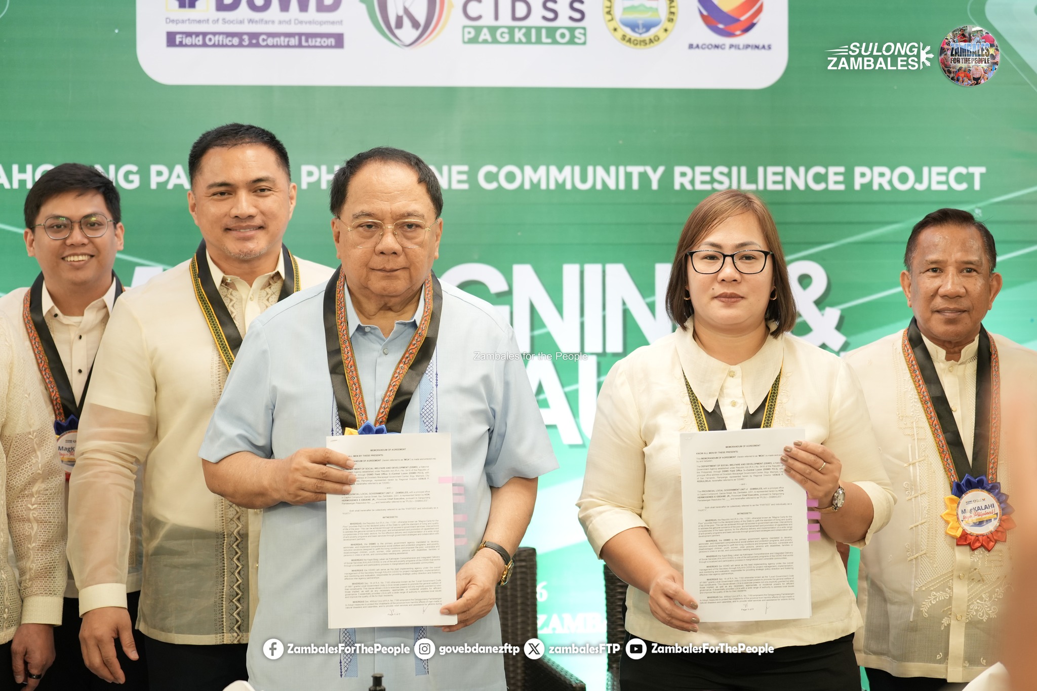 DSWD launches PCRP in Zambales