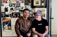 MANNY Pacquiao pays longtime trainer Freddie Roach a surprise visit at the Wild Card Boxing Club in Hollywood. They are expected to reunite soon as Pacquiao prepares for his rematch against Floyd Mayweather on 18 September.
