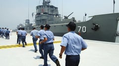 Trilateral maritime strike targets WWII-era vessel