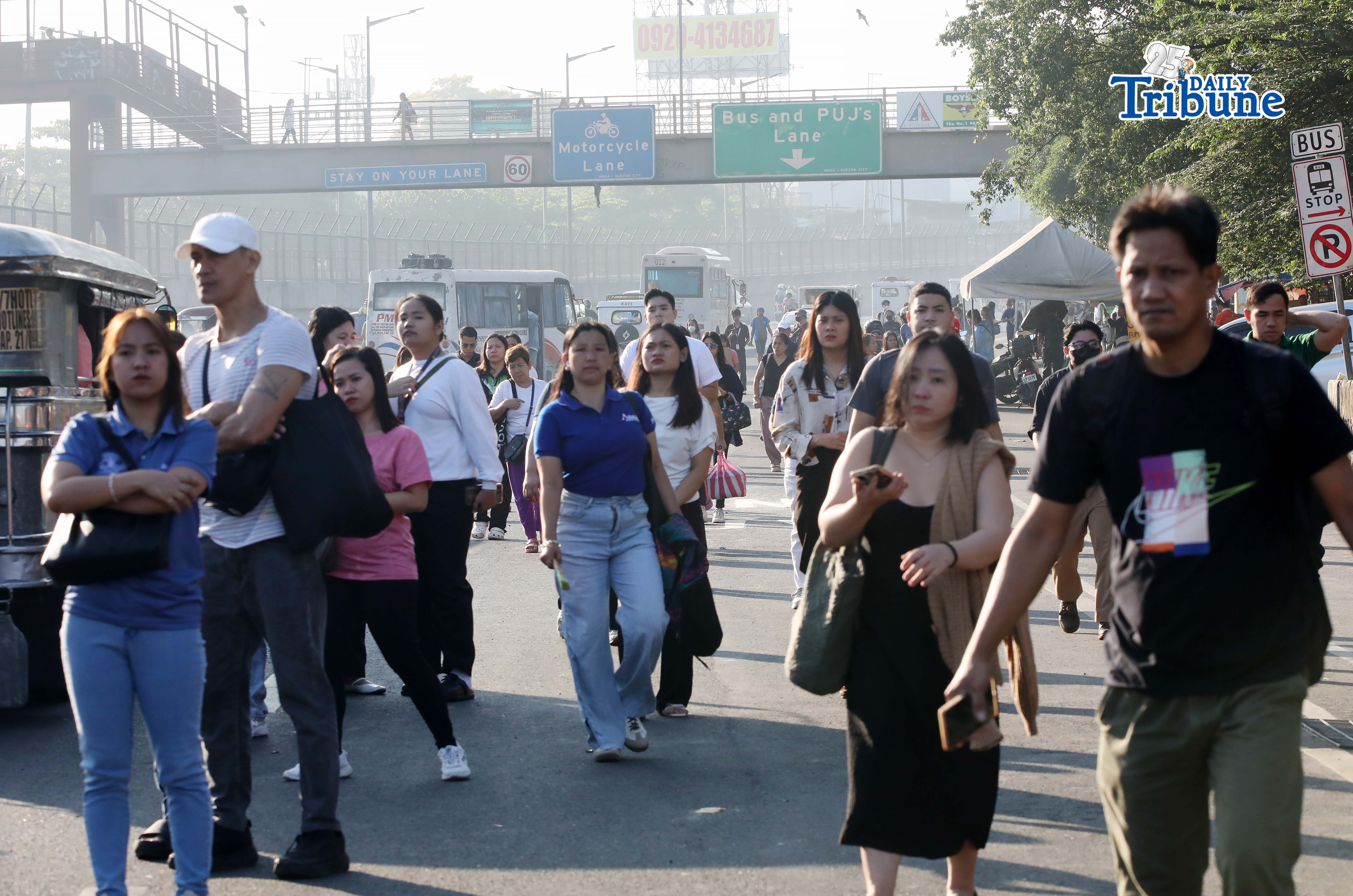 First day transport strike