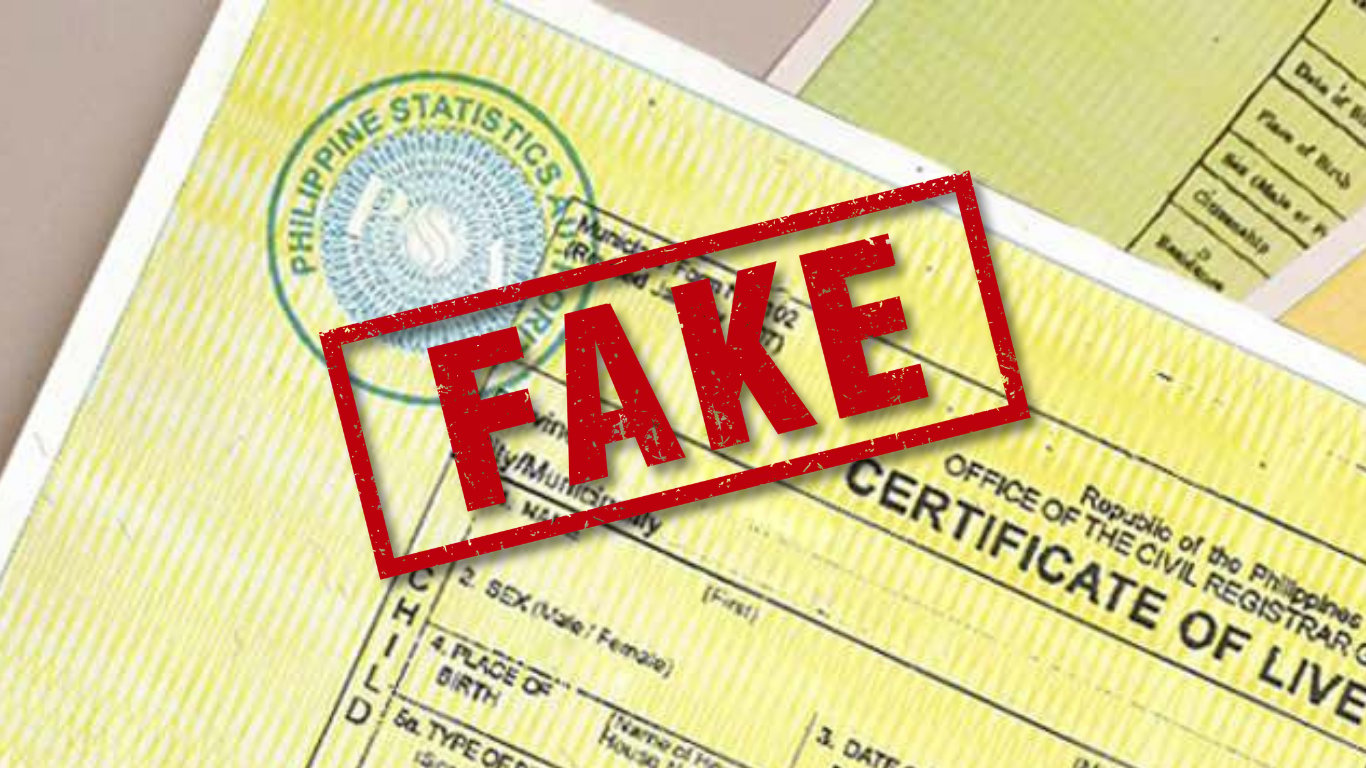 NBI: Aliens pay huge sums for fake Pinoy birth certificates