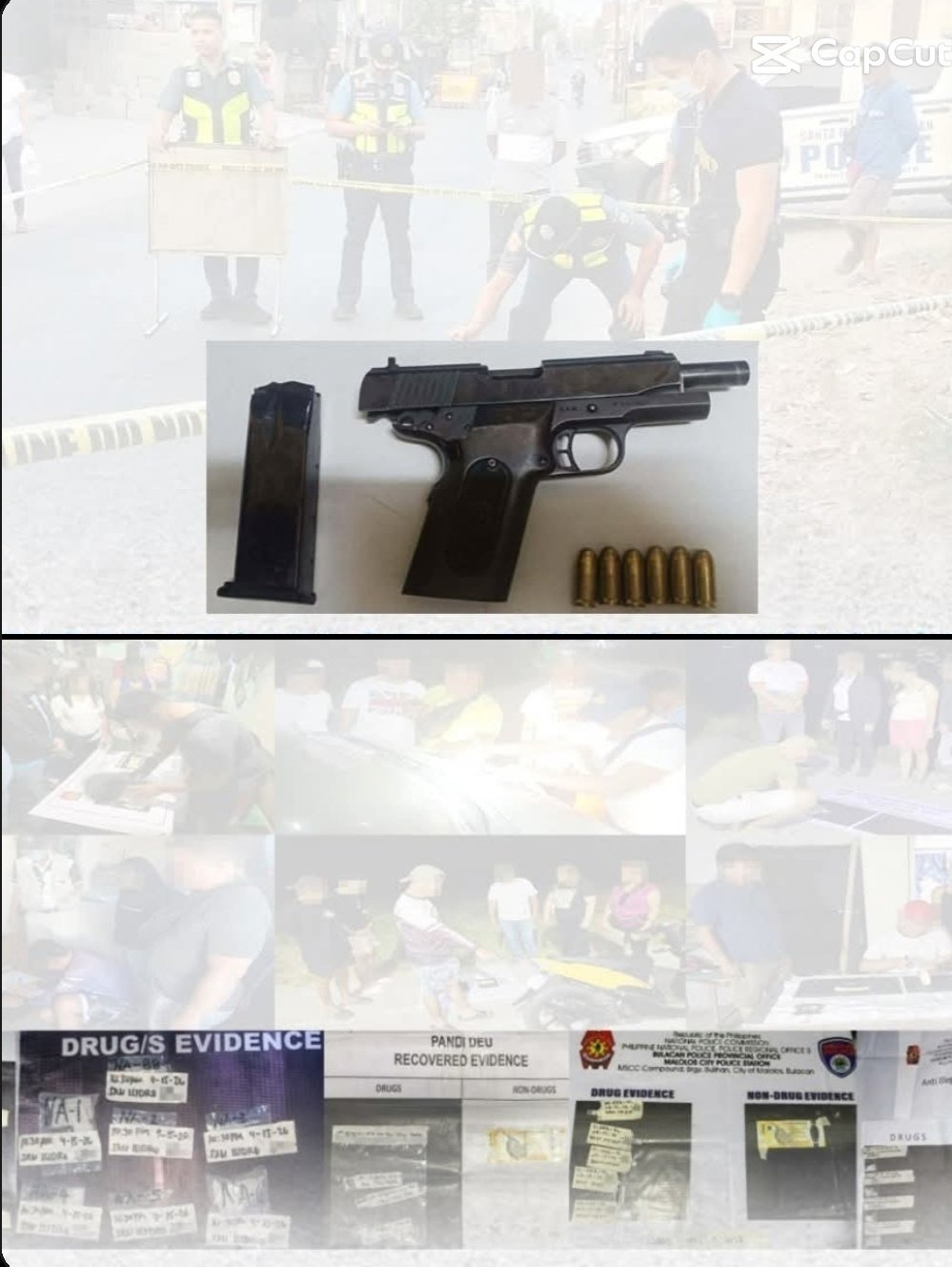 Bulacan cops kill robbery suspect, arrest 16 in drug ops