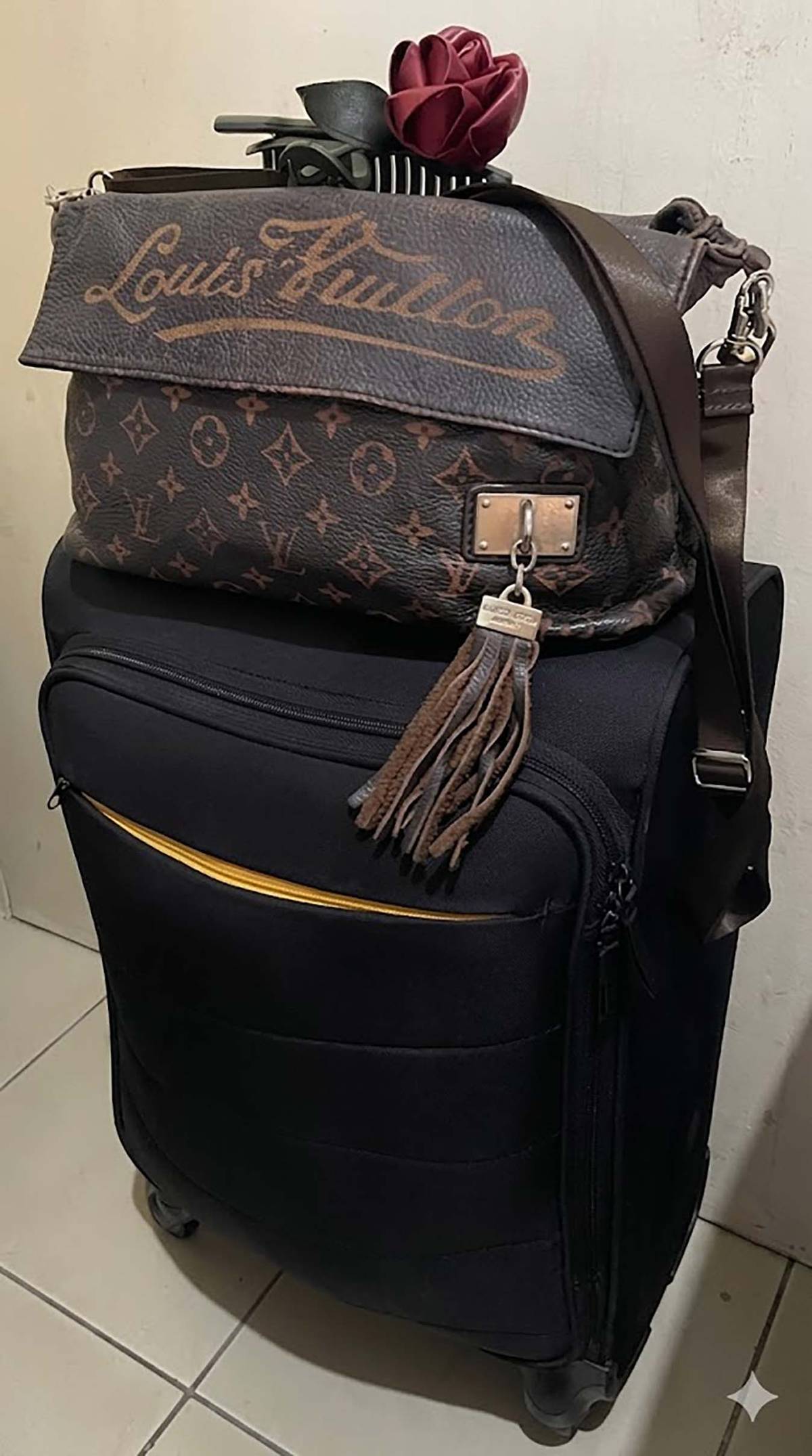 MY hand-carry Ikea luggage and LV personal bag are ready for my next European sojourn.