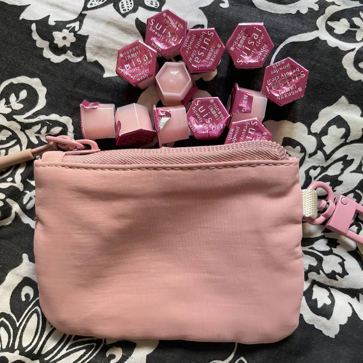 REMINISCENT of 'Dragon Ball Z' character Bulma's capsules, these Suisai capsules are a travel-friendly powder face wash that will not only cleanse your skin but also breakdown blackheads/whiteheads and those hard-to-remove keratin plugs. The result is clear, clean and glowing skin.