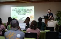 The Department of Agriculture (DA) Central Luzon, led by the Agribusiness and Marketing Assistance Division, prepares the project proposal for the beneficiaries of the Enhanced KADIWA Financial Grant on April 15, 2026, at the Greene Manor in the City of San Fernando, Pampanga.