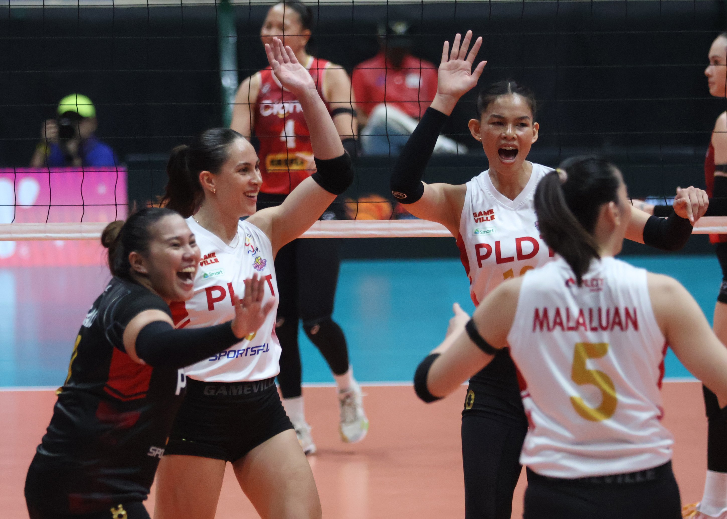 PLDT saves pride, ends semis on a high note