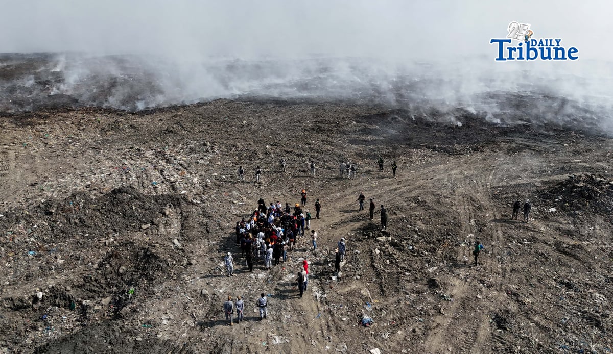Navotas Landfill blaze