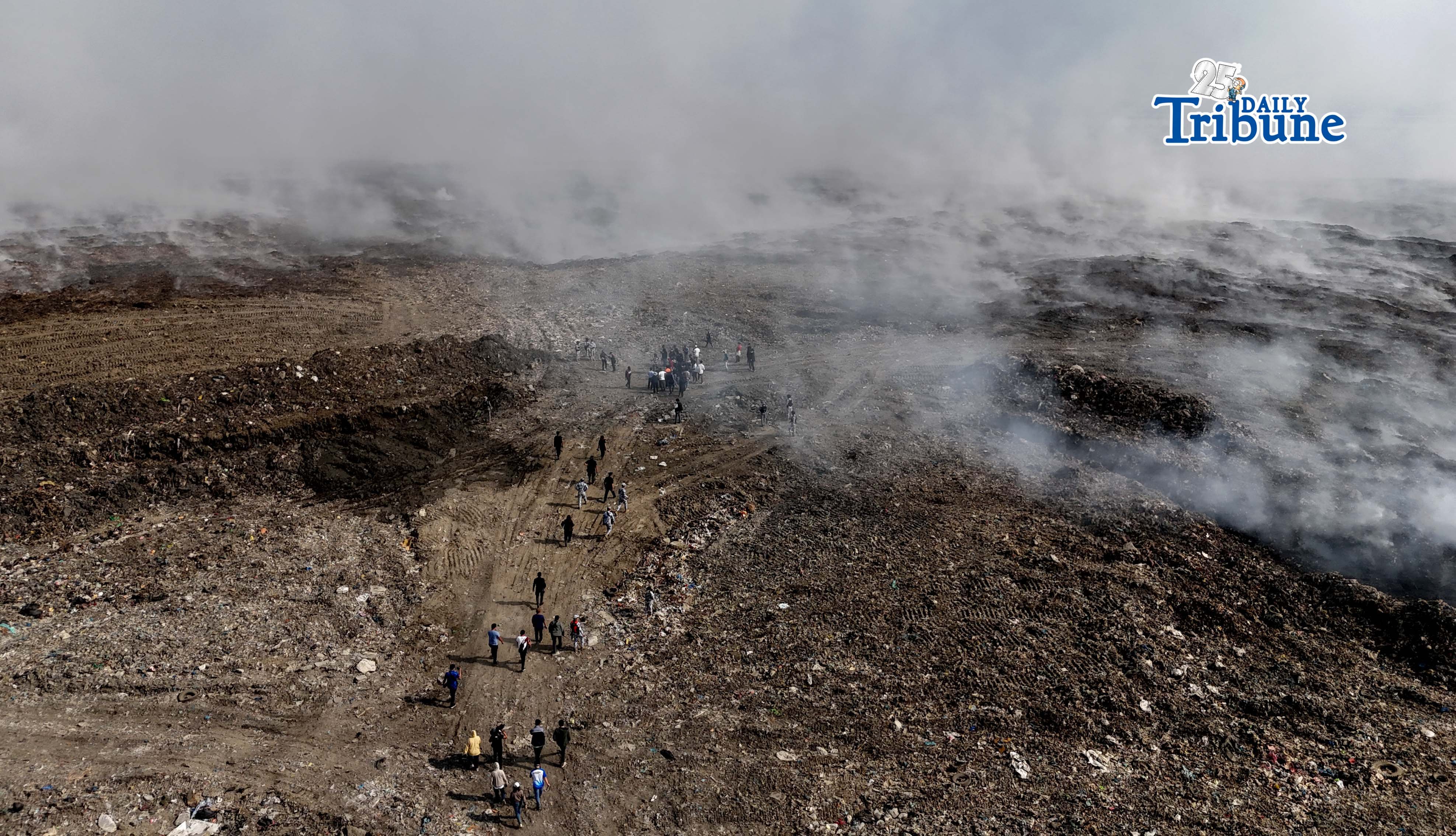 Navotas landfill fire gets technical help from Japanese experts