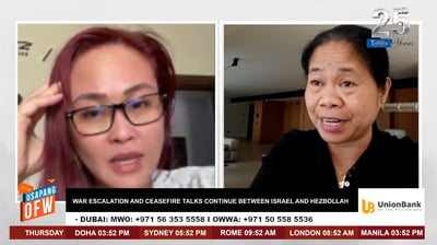 OFWs in Lebanon choose livelihood over safety amid conflict
