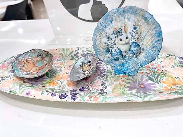 MORE Decoupage works by Sunshine Place members.