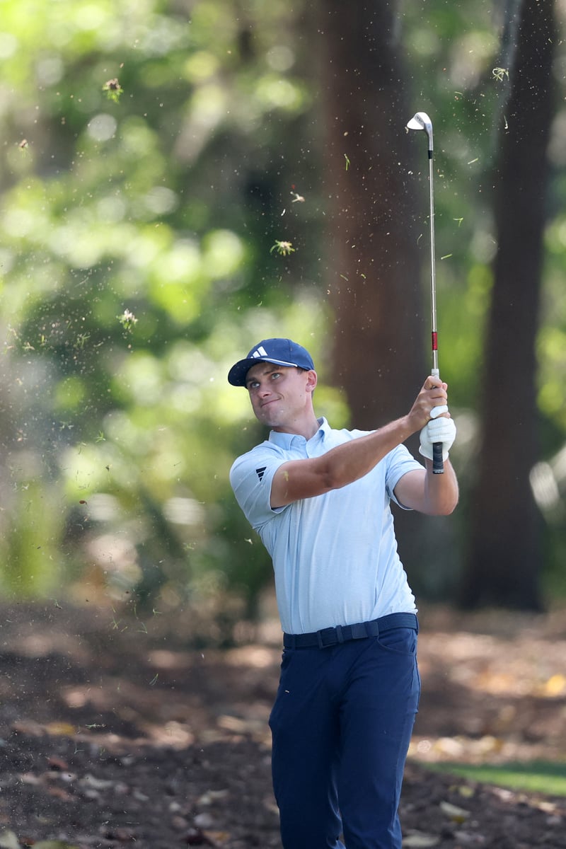 RBC Heritage: Aberg grabs 1-stroke lead
