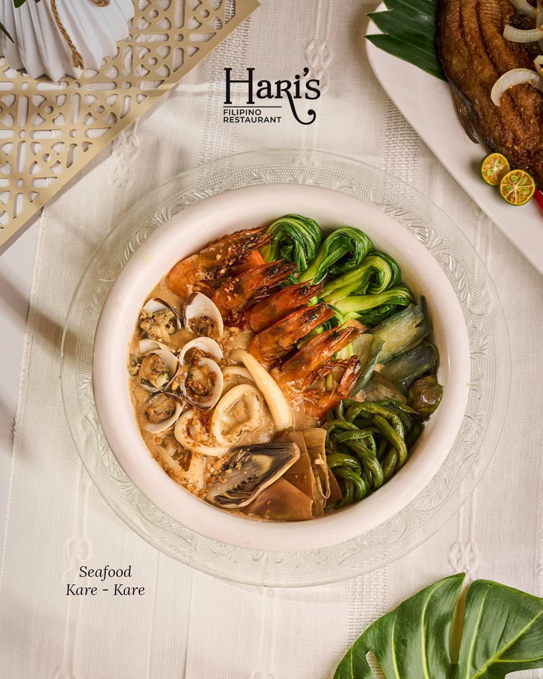FEASTING on this one of their best-sellers include Seafood Kare-Kare, a brave twist to the Filipino cuisine staple.