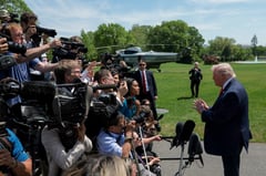 Trump says Iran handing over its enriched uranium