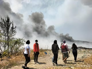 Sunog sa Navotas Landfill, isang Linggo na 