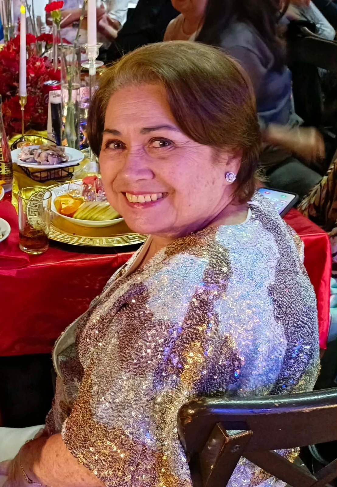 NOVA Villa at her 80th birthday celebration.