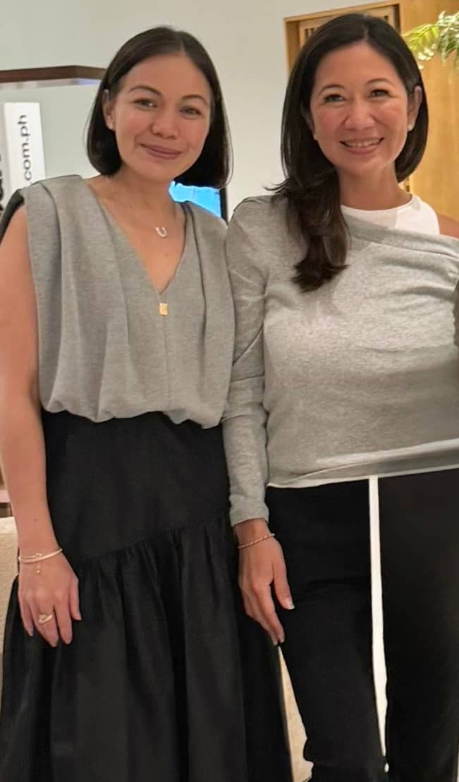 BIANCA Salonga and Lala Ventura of Metro.
