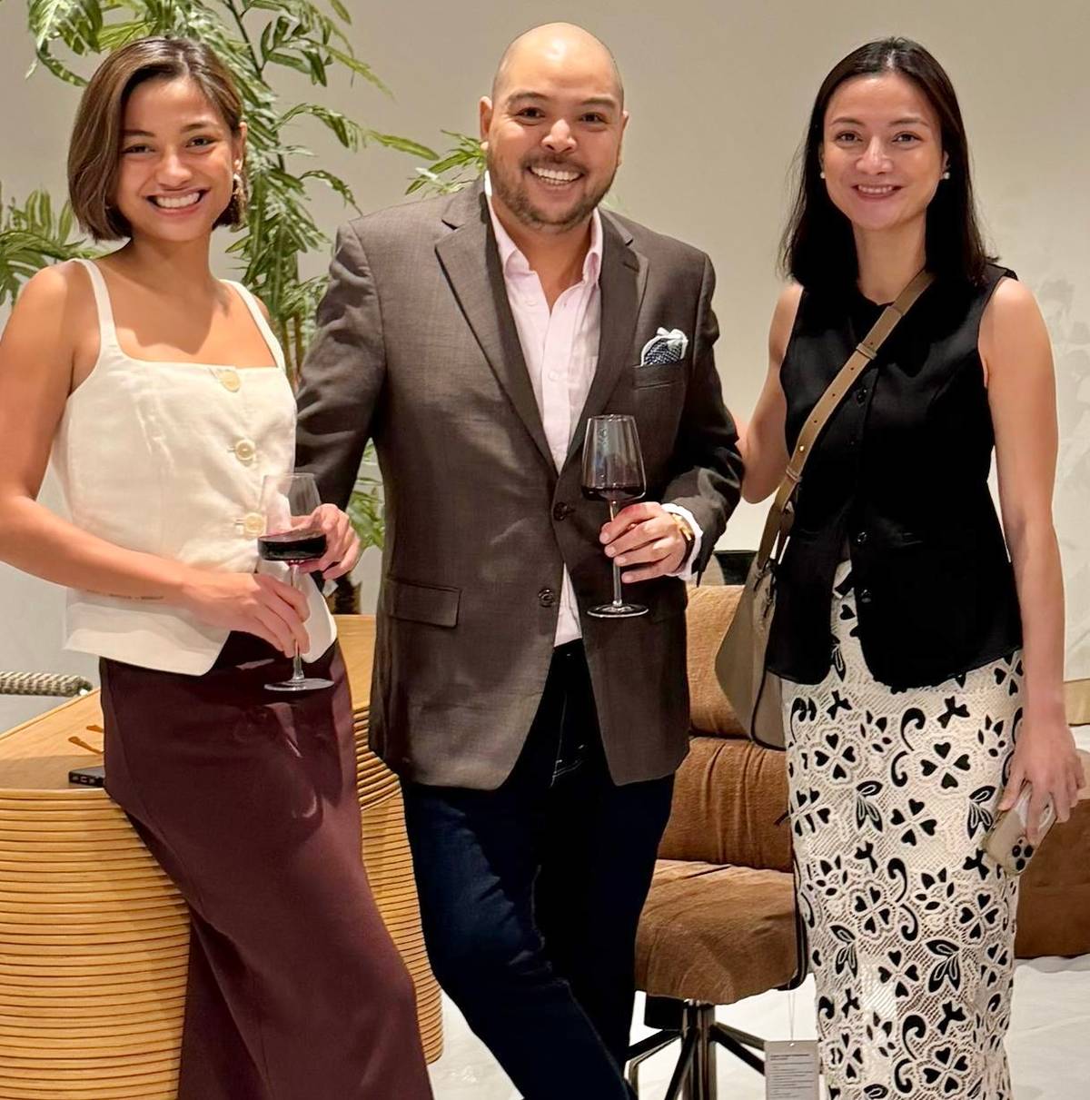 KIM Isip, Ram Bucoy and Elaine Isip-Tiongco.