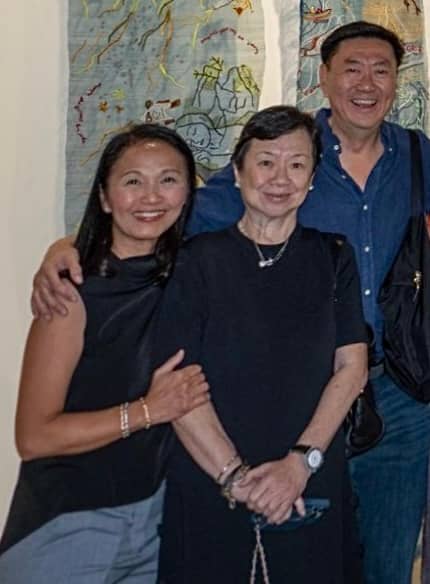 PRINCESS Banal-Russell, Debbie Tan and Jay Sy.