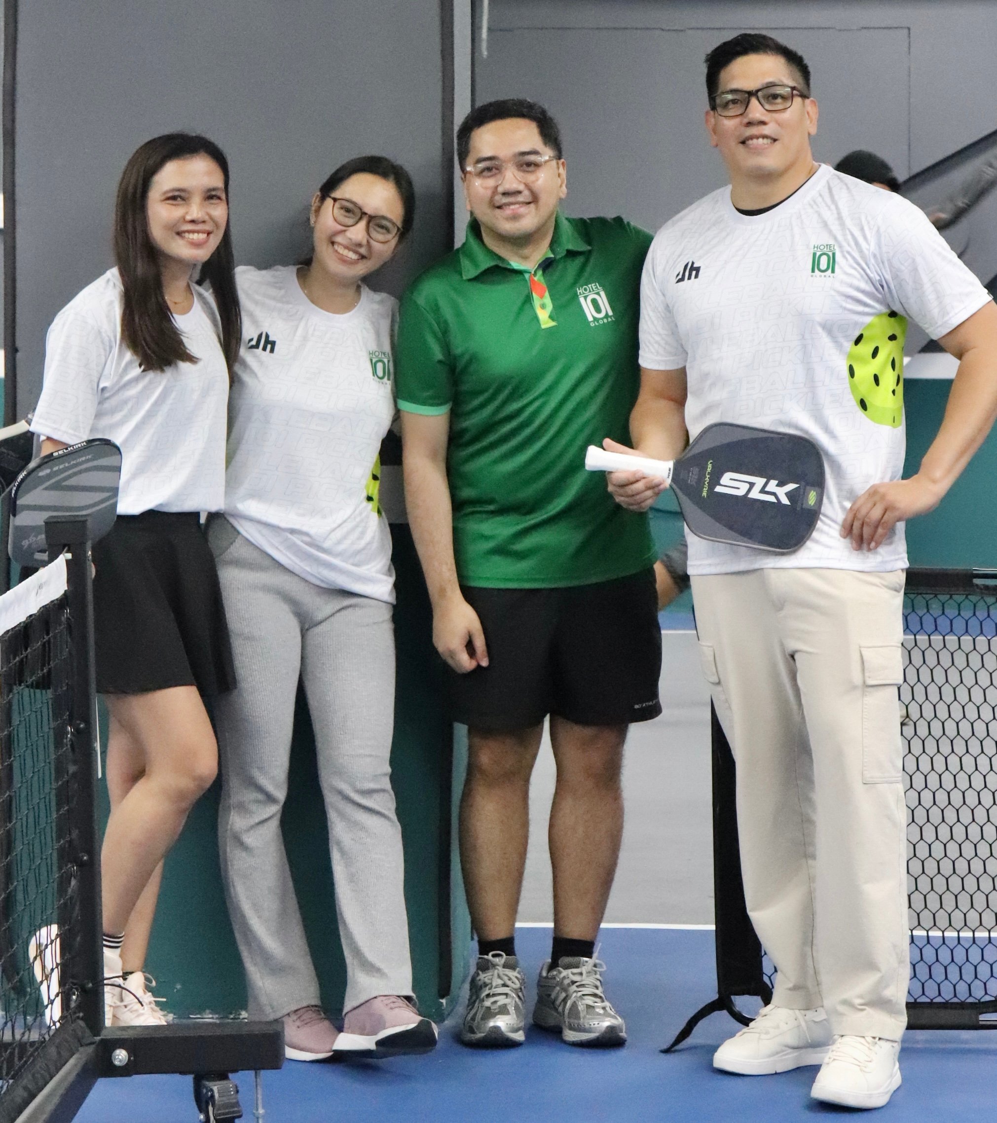 KAYE Go, Joanjet Regala, Ron Nunez and Derek Pahate.