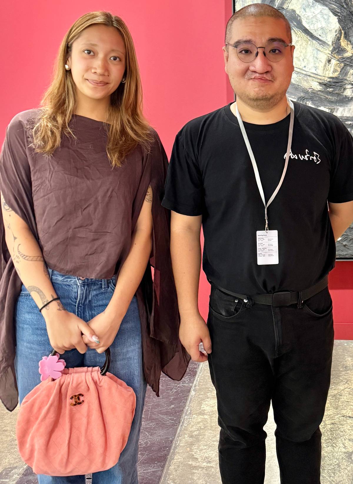 ARI Turalba and Nawapooh Sae-tang of Tang Chang Collection, Thailand.