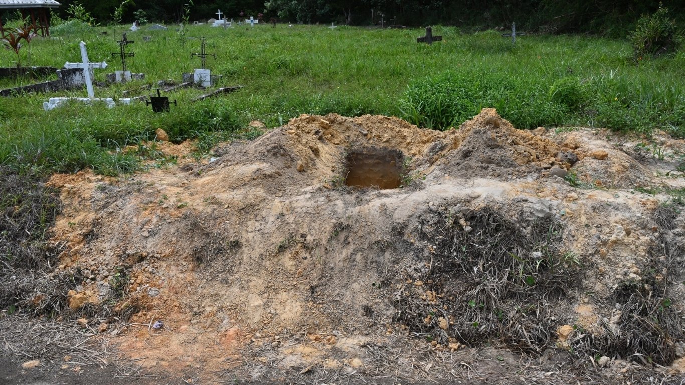 Remains of 50 babies, 6 adults found at cemetery