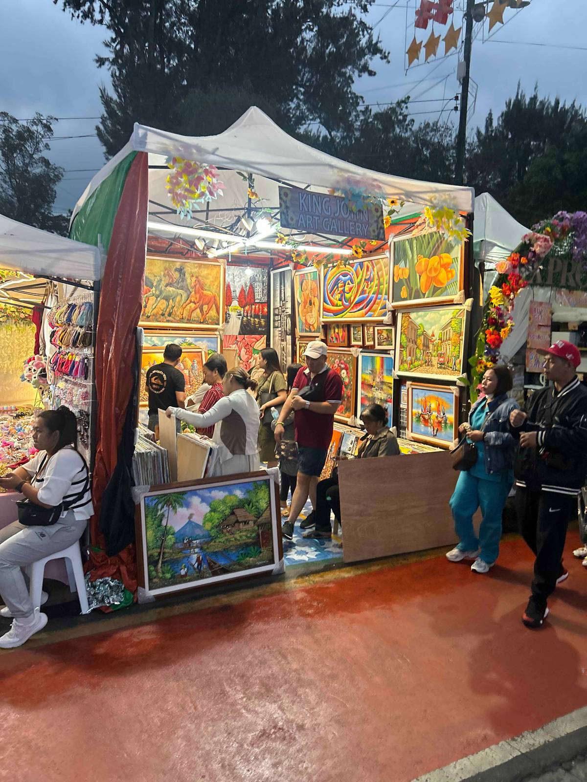 AN art gallery displays some choice pieces.