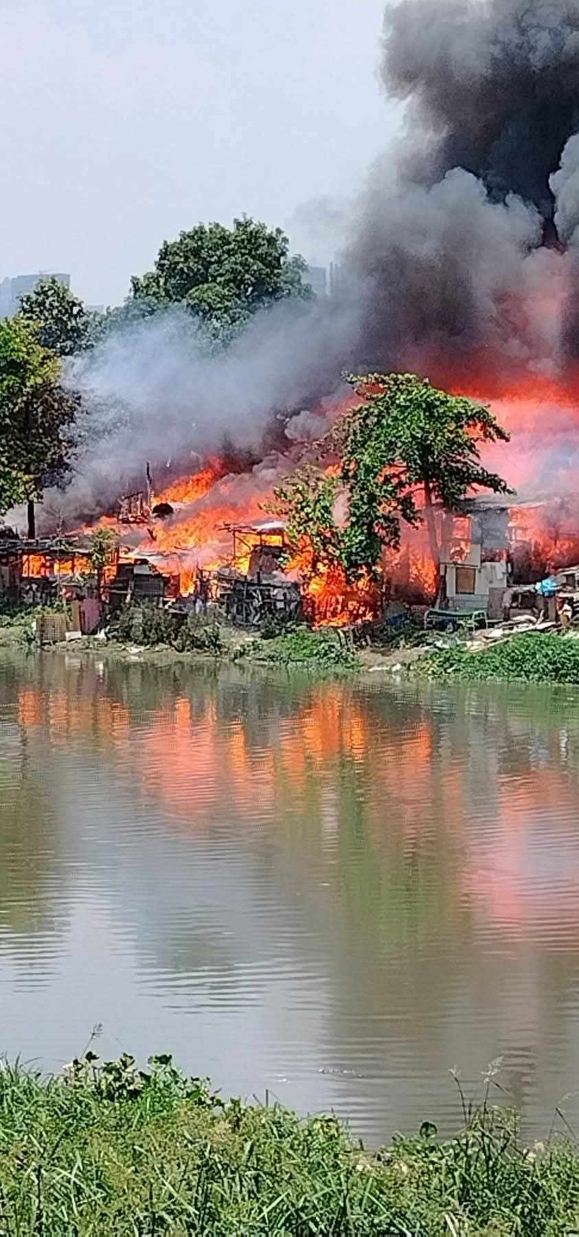 Over 140 families displaced by fire in Pasig